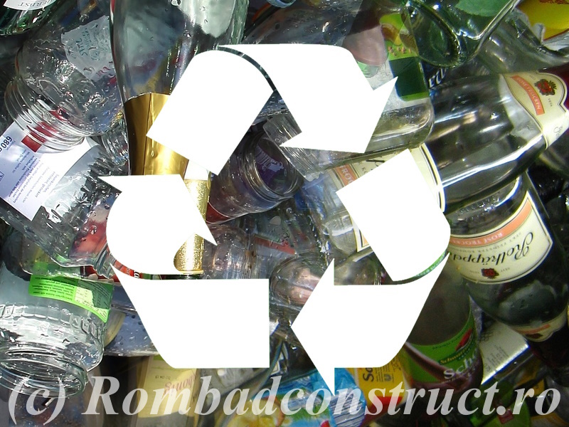 Deseuri reciclabile din sticla